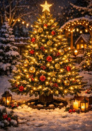 Outdoor Christmas Trees – How to Choose and Style Yours