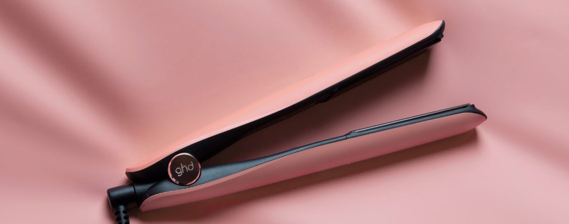 GHD Unplugged Cordless Pink Peach Styler