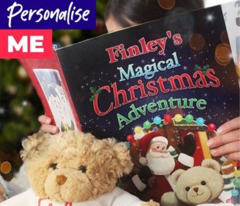 Best Christmas Books for Children 2023 -  Personalised Magical Christmas Adventure Story Book and Personalised Bear 