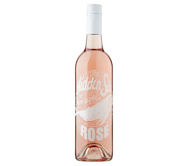 The Hidden Sea Rosé 2022 75cl (12.5%), Suitable for vegans, £8.00, Asda