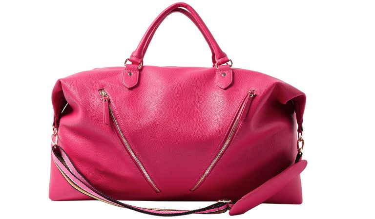 Oliver Bonas Olivia Raspberry Stripe Weekend