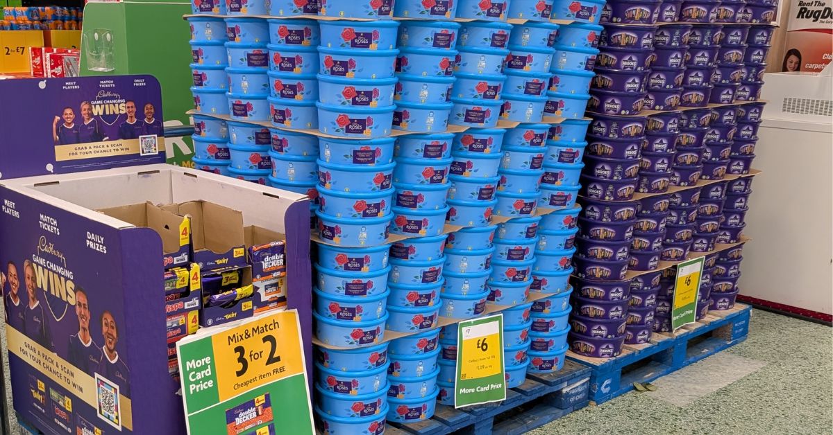 Christmas Chocolate Tubs