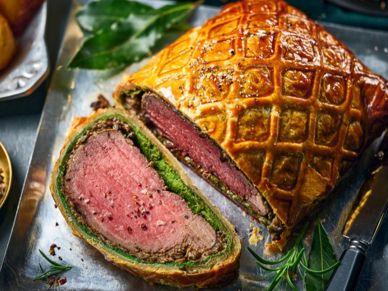 Tesco Christmas 2025 Food and Drink - Tesco Finest Chef Collection Large Beef Wellington