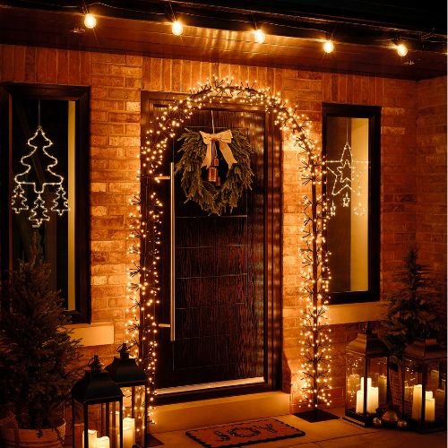 Home Bargains Warm White Christmas Entranceway
