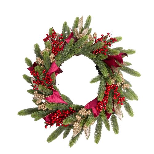 Matalan Burgundy Wreath £28