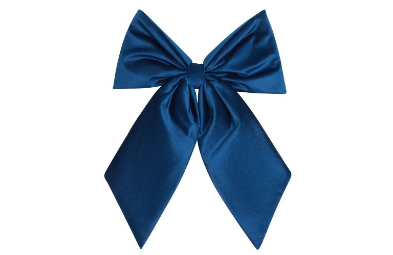 Top Bow Christmas Decorations - Matalan Large Navy Bow £6
