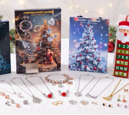 Alternative Advent Calendars 2026 - Wowcher 24 Piece jewellery Advent Calendar Mystery Deal