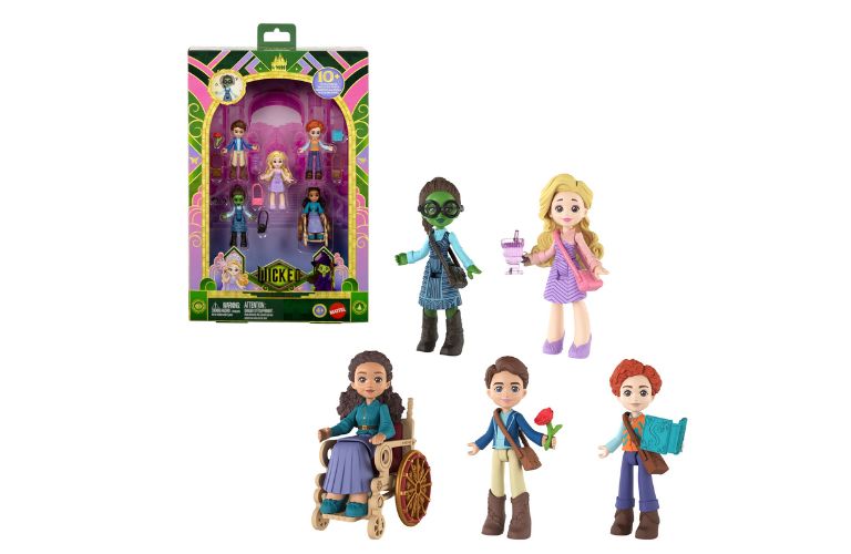 Argos Top Toys For Christmas 2025 - Wicked Students of Shiz 5 Small Dolls & Accessories £24
