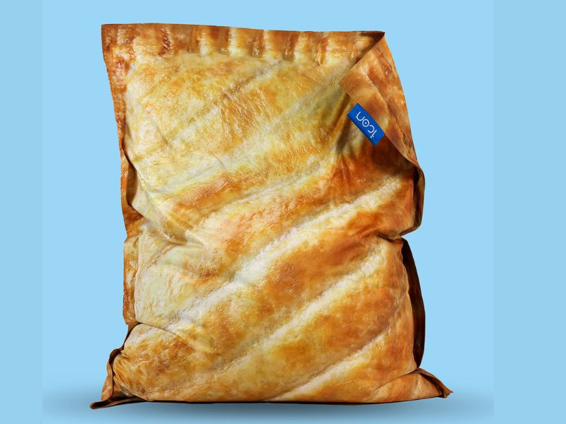 Greggs x icon XL Steak Bake Bean Bag Image