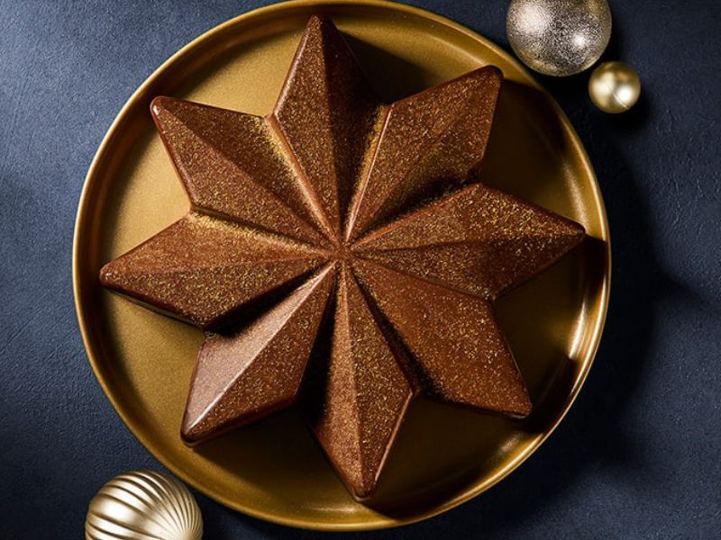 Morrisons Christmas Food 2025 - Belgian & Chocolate Praline Star