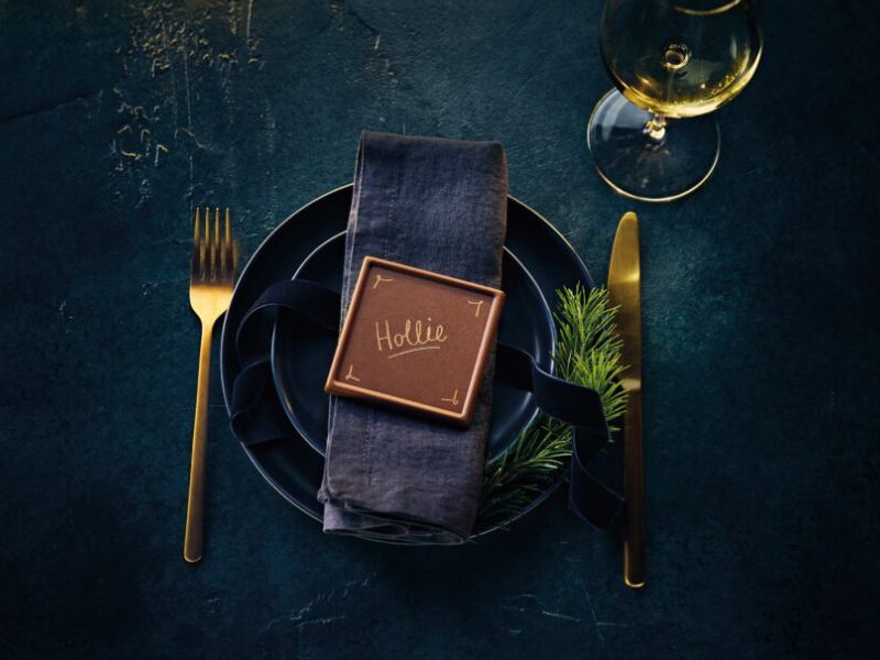 Aldi Christmas 2025 - Specially Selected Chocolate Place Settings