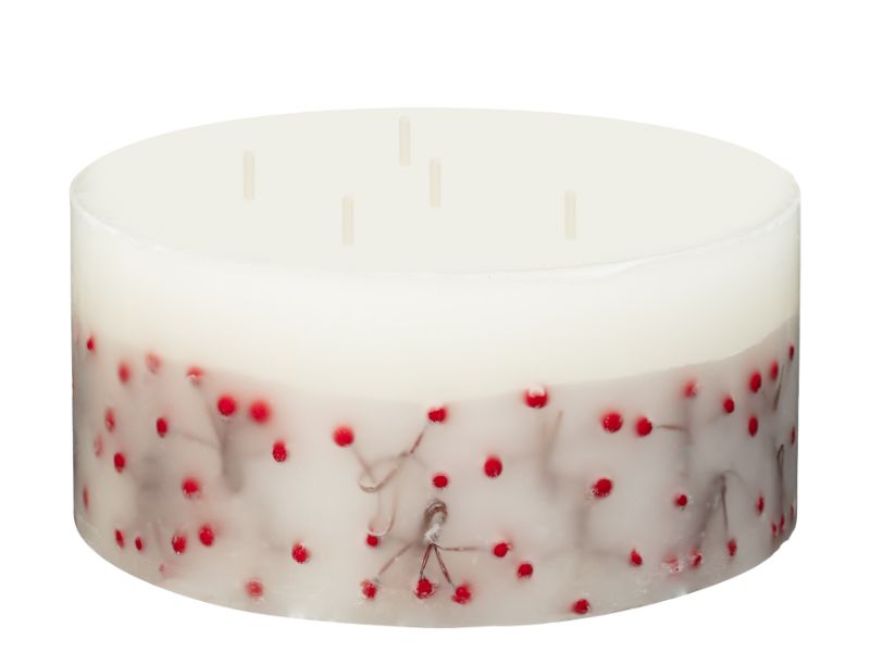 Best Tried & Tested Christmas Candles 2025 - B&M Festive Folklore XL Winter Berry Filled Candle