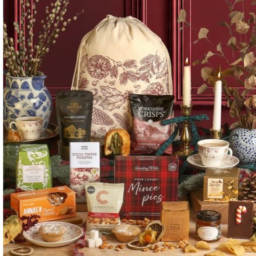 Christmas Gift Guide Foodie - Festive Favourites Santa Sack Hamper 2026