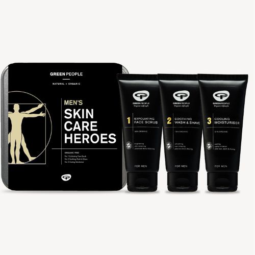 Christmas Gifts For Him -  GREEN PEOPLE, Men's Skin Care Heroes Gift Set