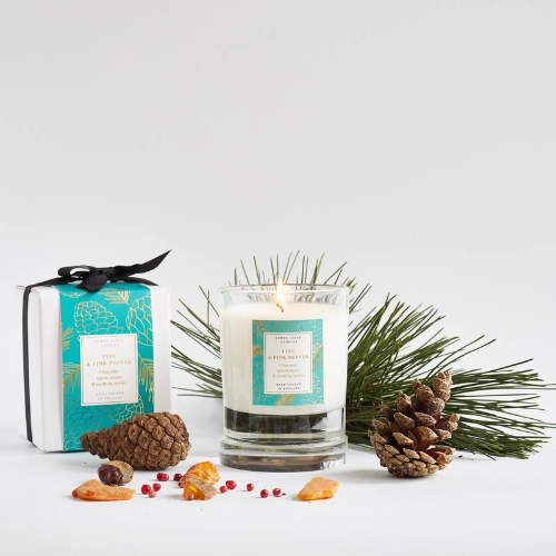 Lower Lodge Pine and Pink Pepper 1 Wick Scented Candle, £25
