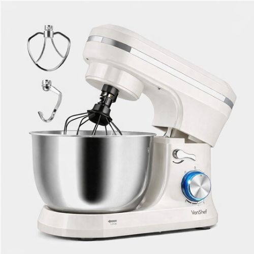 VonHous 1000W Cream Stand Mixer - Christmas Gift for Foodie