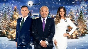 Stars compete in festive Apprentice for Children in Need