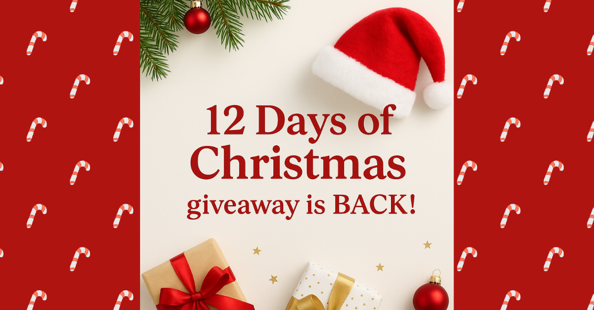 12 Days of Christmas Giveaway - UnderTheChristmasTree