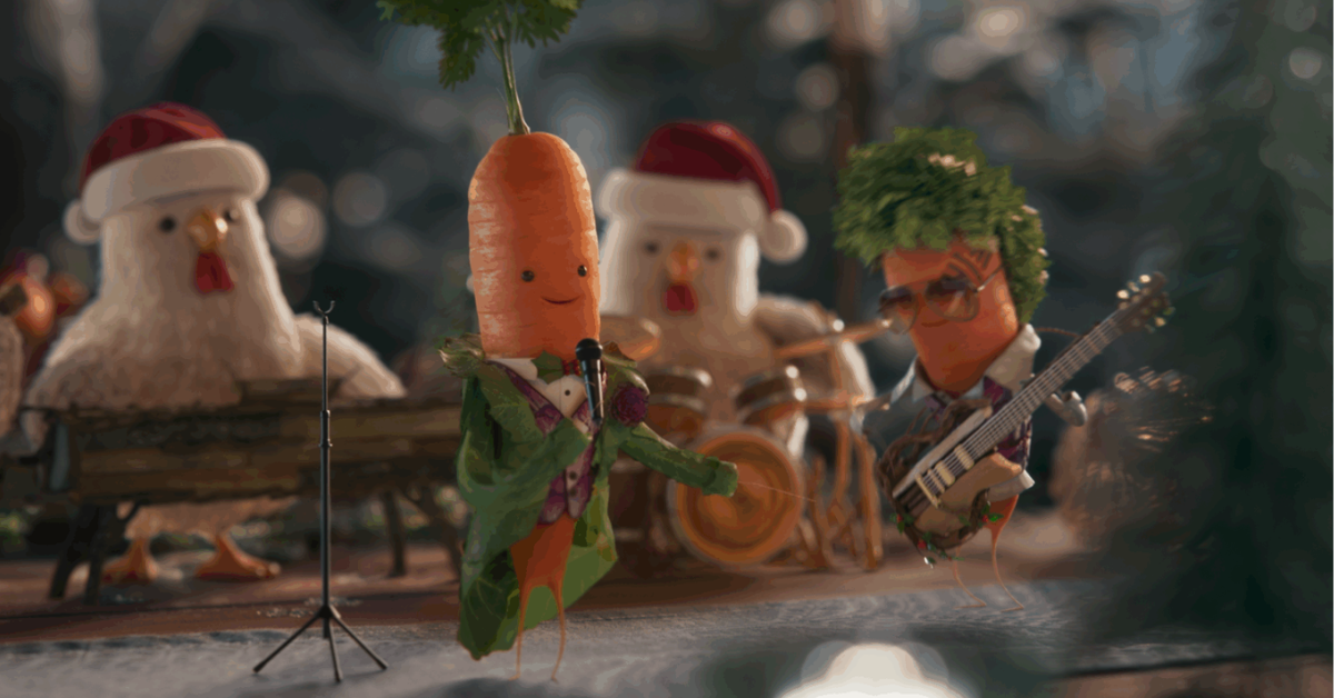 Aldi Christmas Advert 2025 - Kevin takes to the stage