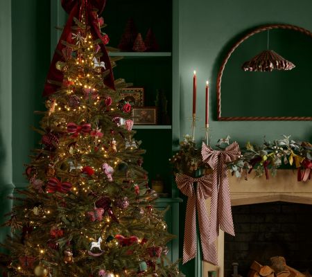 Dunelm Vintage Christmas 2026 Abies 7ft Christmas tree £129