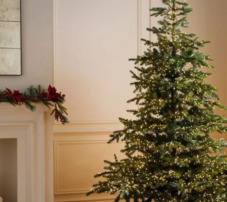 John Lewis Aylesford Super Pre-Lit Christmas Tree 7ft
