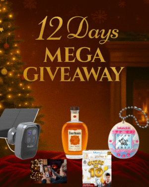 12 Days Mega Giveaway – Win Huge Prizes