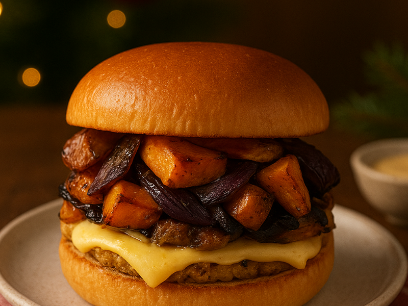 Christmas leftover Sandwich ideas - The Festive Katsu Sando