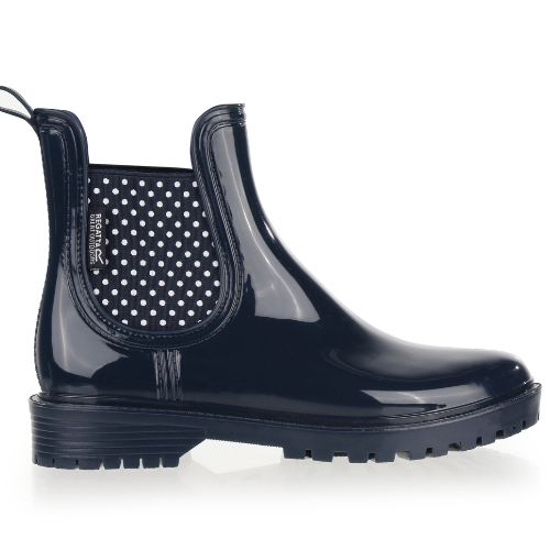 Best Wellies and Rain Boots - Regatta Wellies Lady Harriett II Ankle Wellies Navy Blue