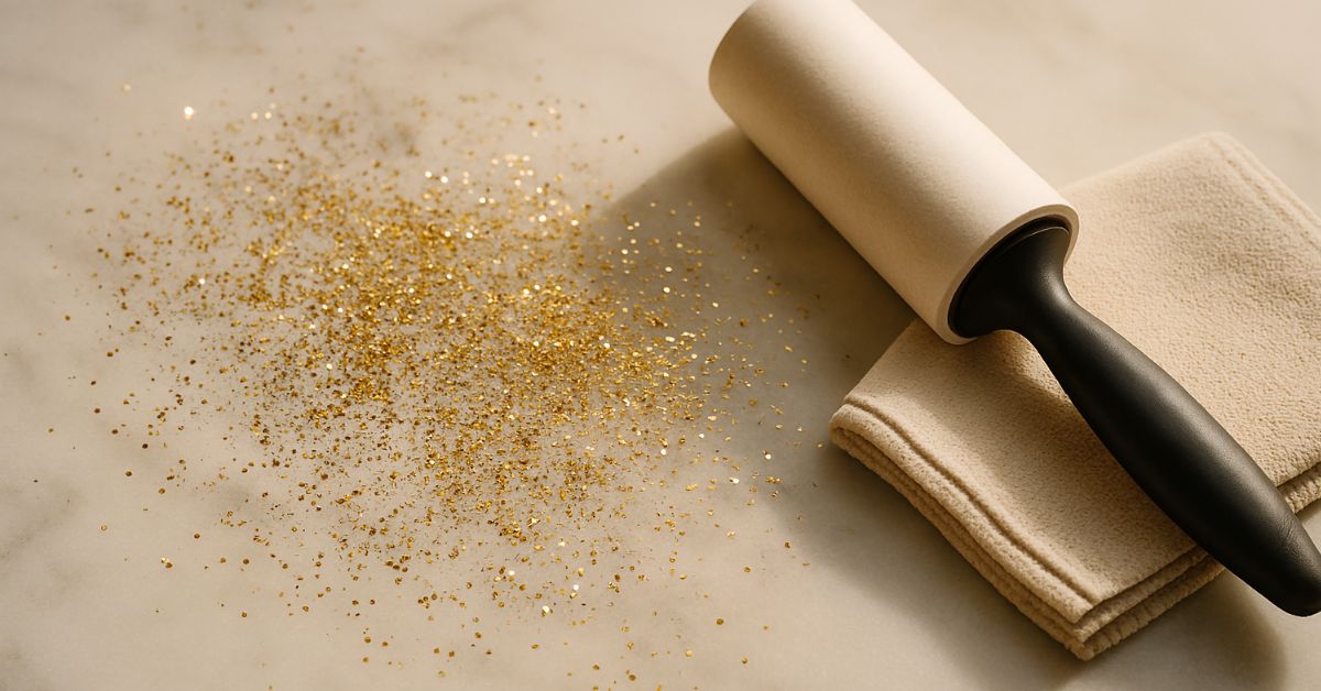 Christmas cleaning, post-Christmas cleaning, how to remove glitter, glitter removal, pine needle cleanup, remove pine needles from carpet, candle wax removal, how to remove candle wax, mulled wine stain, Christmas stains, festive cleaning tips, cleaning after Christmas, deep clean after Christmas, home refresh, January cleaning, post-festive home, Christmas home, Christmas lifestyle, cleaning tips, household tips, home and lifestyle, Christmas 2025, underthechristmastree