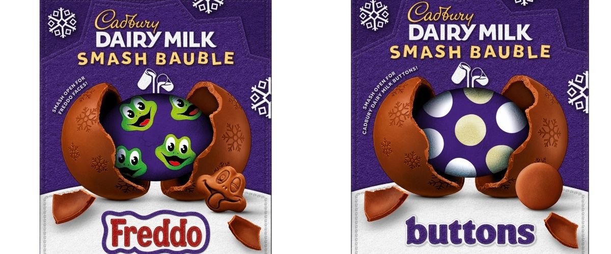 Cadbury Dairy Milk New Smash Bauble Eggs