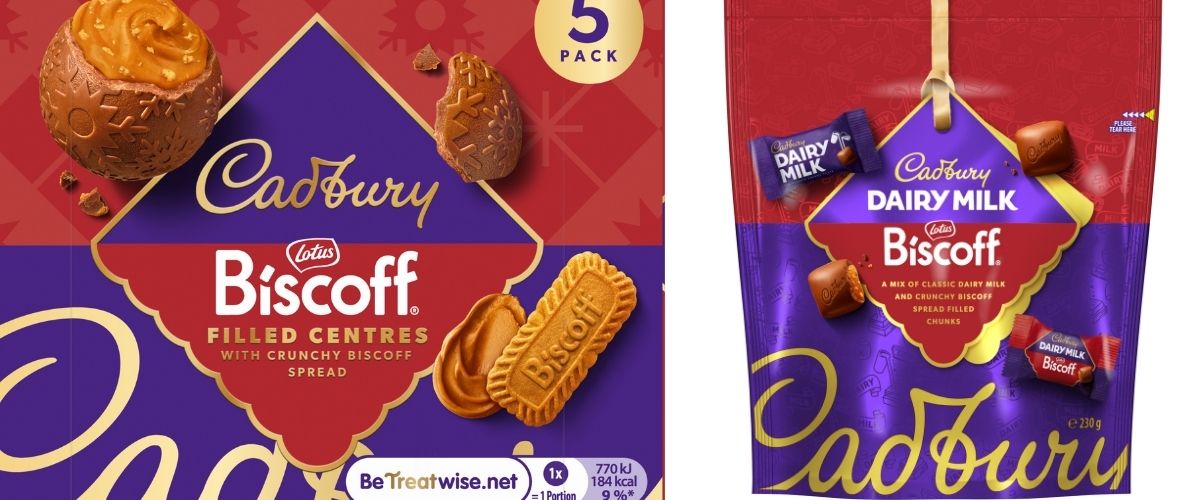 Cadbury's Dairy Milk Biscoff New Christmas Collections
