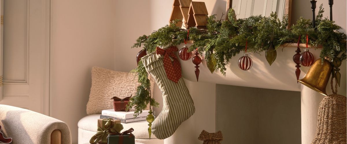 Habitat Christmas Trends 2026 Glass Baubles and Stockings