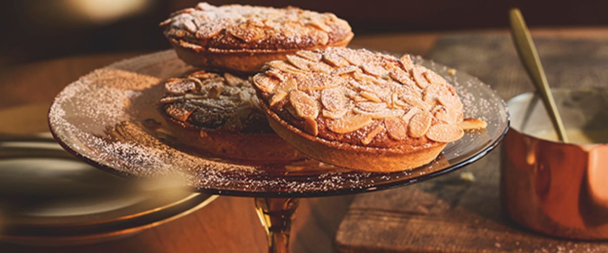 Waitrose Christmas 2026 Food Range - Andi Oliver's Rum & Raisin Bakewell Tarts