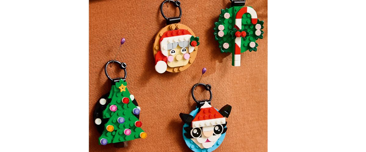 Holiday Ornament Selection by LEGO